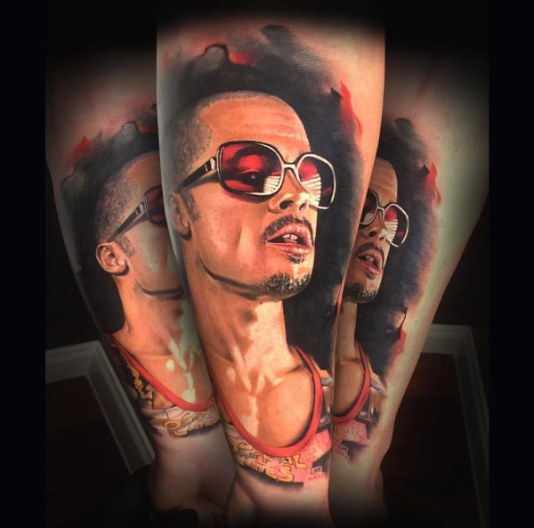 Tatuagens realistas coloridas