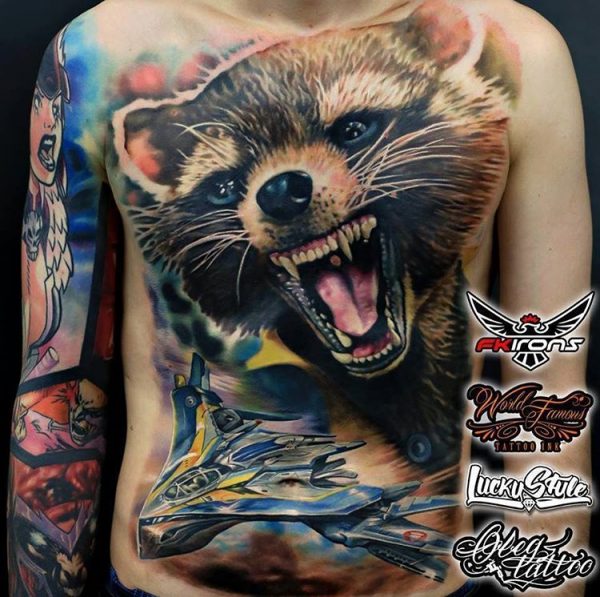 Tatuagens de Guardiões da Galáxia