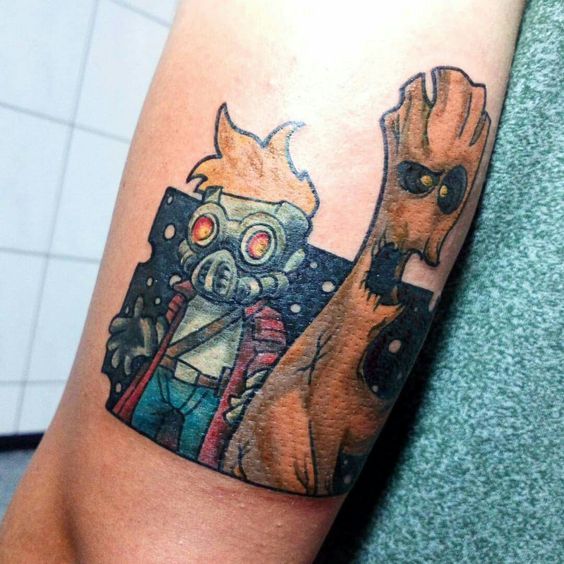 Tatuagens de Guardiões da Galáxia